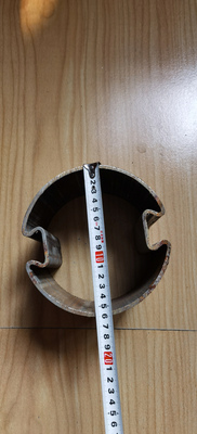 双面凹槽钢管